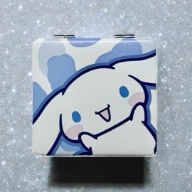 Sanrio Compact Mirror - Sanrio Cinnamoroll, Travel Size Cute For Cosmetics Bag, Gift