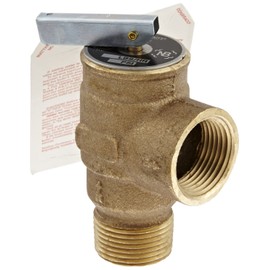 Apollo Valve 13-510 Series Bronze Safety Relief Valve, ASME Steam, 15 psi Set Pressure, 3/4" NPT Male x Female