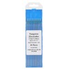 10Pcs Pure Tungsten Electrodes WP Green Tip for AC Tig