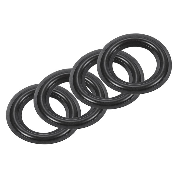 QUARKZMAN Rubber Speaker Foam Edge Circumference Rings 2.5 Inch 39