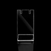 LJJCSFF 2pcs L Shape Jewelry Display Clear Acrylic Earring Holder