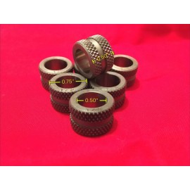 Knurling CARR LANE 1/2” ID X 3/4” OD X 1/2” HIGH DIAMOND GROVE DG DRILL BUSHING