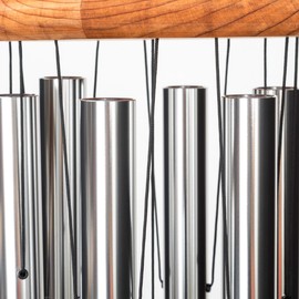 In Loving Memory 42-inch Windchime, Silver w/I am with You Always…