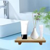 B Baosity Wood Pedestal Stand Wooden Riser Stand Multipurpose Soap