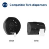 Tork OptiCore Mid-size Toilet Paper Roll White T11, Universal, 2-ply,