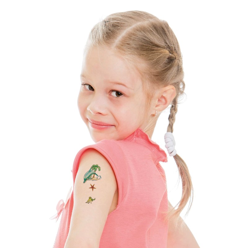 Avery Zweckform 56390, Children's Spider Tattoos (Temporary Transfer Film, Dermatologically