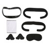6PCS VR Face Cushion Pad Prevent Fogging Plastic Frame Lens