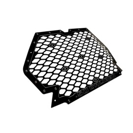 50 Caliber Racing Custom CNC Billet Aluminum Grille fits 2019+ Polaris RZR XP1000, 2019+ XP Turbo, 2018-2019 Turbo S w/Black Powder Coat Finish [5358A7]