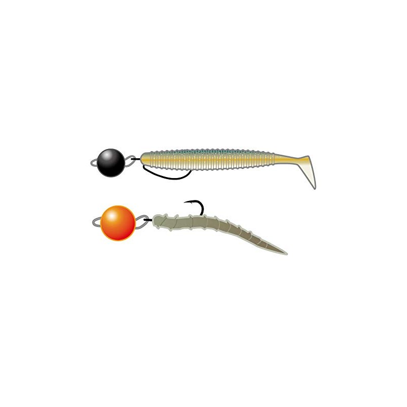 Gamakatsu Joint Knocker Head, Black, 0.4 oz (10 g).