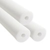 Chochkees White Pool Noodles Swimming Hollow Core Foam Tube, Floating