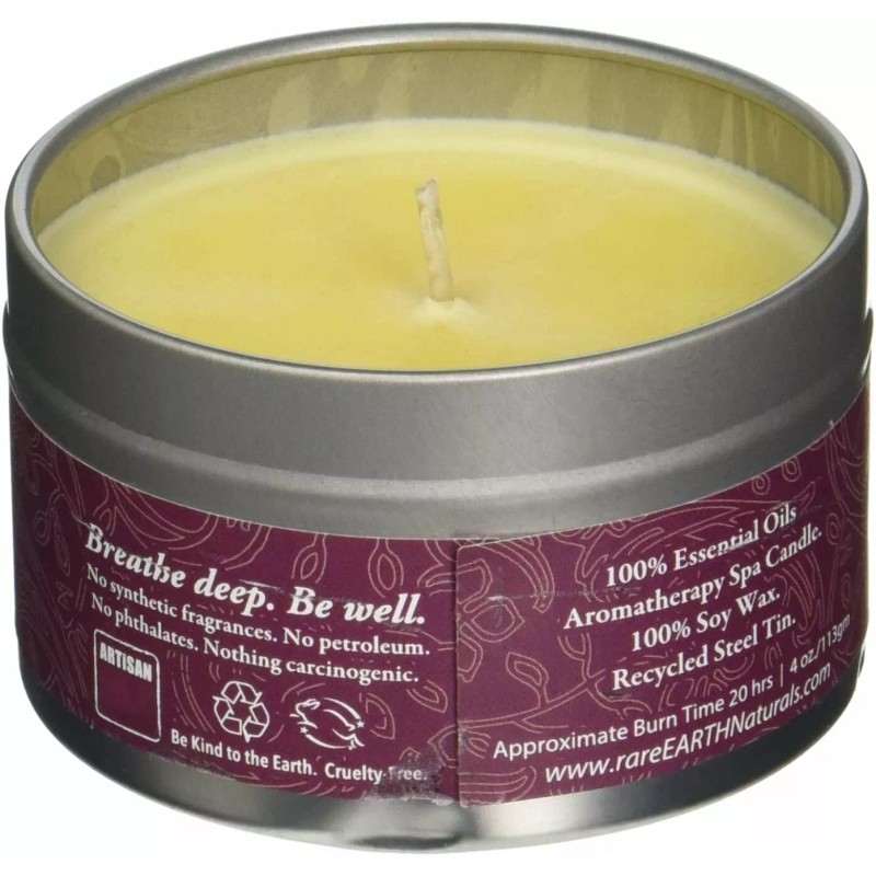 rareEarth Passion Travel Tin Candle