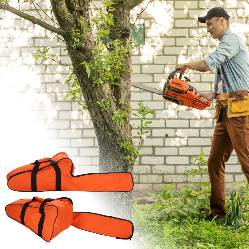 sourcing map Heavy Duty Chainsaw Carrying Case 35" x 5.5"