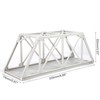 HO Scale 1:87 Model Truss Bridge Kit for Model Track