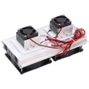 Thermoelectric Refrigeration Cooling System 2‑Core Semiconductor Cooler Air Conditioning DC12V
