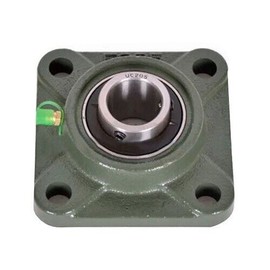 ZSKL 40MM Bore UCF208-40 Premium 4-Bolt Flange Mounted bearing, Set Screw