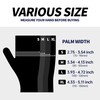 Basic Disposable Medical Synmax Vinyl Exam Gloves- 4 mil Safty