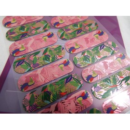 Jamberry Toucan Dream Nail Wrap 0316 32A6 (Full Sheet)