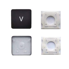 Replacement Individual V Key Cap and Hinges are Applicable for MacBook Pro/Air A2141 A2251 A2289 A2179 A2337 A2338 A2442 A2485 A2779 A2780 A2941 A2918 A2992 A2681 A2941 2019-2023 Year
