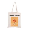 Spritz Tote Canvas Bag Apeol Spritz Ingredients Gift Cocktail Recipe