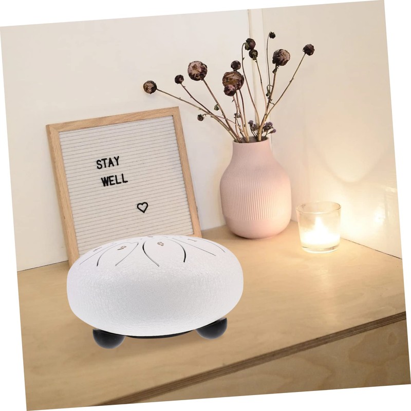 FUNOMOCYA 1 Set 6 Steel Tongue Drum Kit Handpan Drum