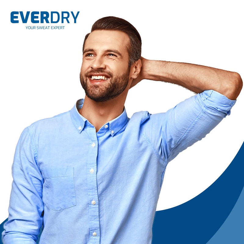EVERDRY Antitranspirant Roll-On 50 ml gegen starkes Schwitzen an Achseln