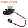 TOJIO 68050128AA HVAC Blower Motor Resistor Fit for Dodge Charger