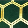Red Rainbow 4 Pack Gold Metallic Velvet Cushion Covers Marble