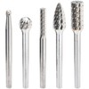 Hazet Carbide Burr Set (3 mm Shank, 5 Different Cutters