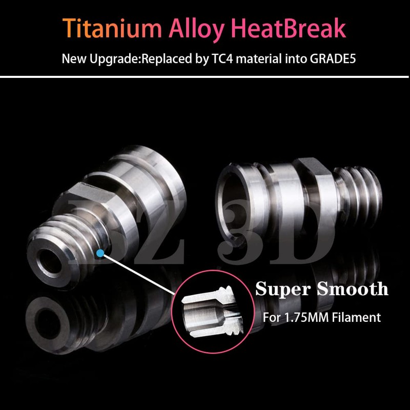 BZ 3D Ender 3 All Metal Hotend Upgrade Kit,Titanium Alloy