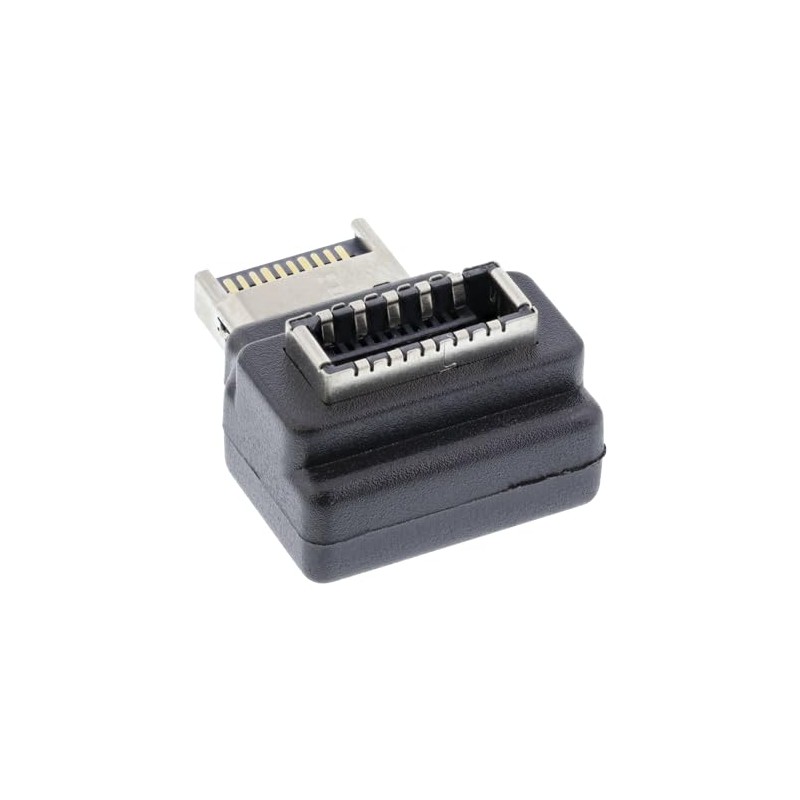 InLine® Internal USB 3.2 Adapter, Front Panel USB-E Male to