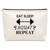Workout Gift Makeup Bag Inspirational Bodybuilding Fitness Themed Gifts for