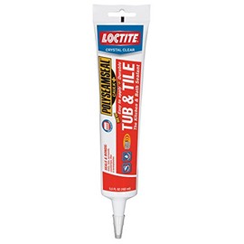 Polyseamseal 1936537 6 Oz Clear Tub & Tile Adhesive Caulk
