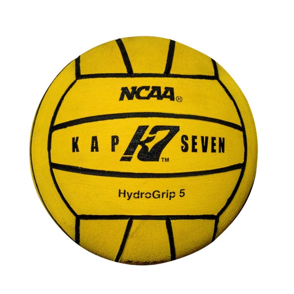 KAP7 Size 5 HydroGrip Water Polo Ball (NCAA and NFHS Official), Yellow