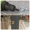 uxcell 10Pcs Multi-Grip Rivet Jack Nut, #10-24 Petal Carbon Steel