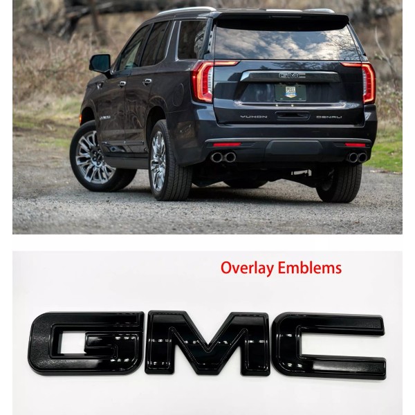 Auto GMC 2021-2024 GMC YUKON YUKON XL Rear Tailgate Gloss