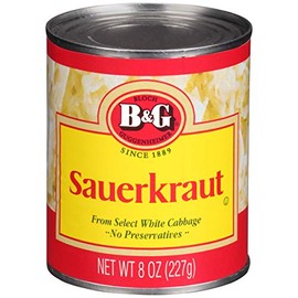 B&G Sauerkraut, 8 Ounce (Pack of 24)