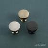 Alzassbg 10 Pack Brushed Antique Brass Cabinet Knobs, 1-1/4 Inch(31.5mm)