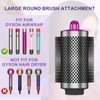 Upgraded Large Round Brush Attachment for Dyson Air wrap Jumbo