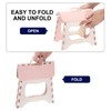 uxcell 8" Folding Step Stool for Adults 165 lbs Capacity