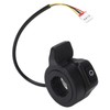 Thumb Controlled Accelerator with Power Switch Speed Control Throttle Raised