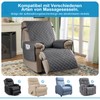 TAOCOCO Funda de sofá Recliner - Funda Protectora impermeable para