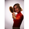 Margot Schmitt Pneumassage Bamboo Hair Brush Oval Natural Colour 63g