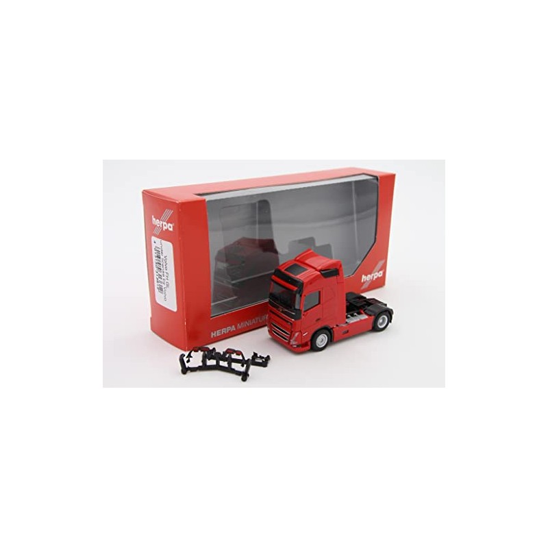 herpa - Volvo FH Gl. 2020 Maximum Equipment Tractor, Red,