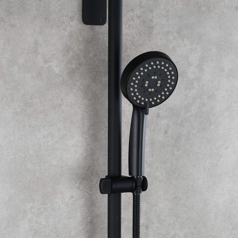 Tecmolog ST35B Shower Head Holder 25 mm Stainless Steel Adjustable
