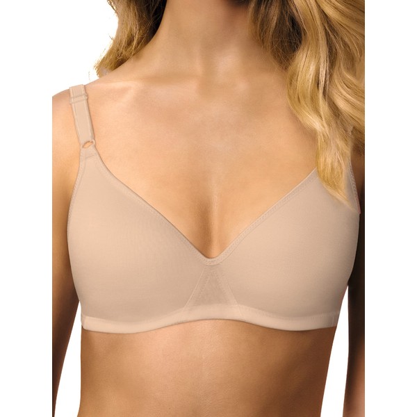 Nur Die Cotton Bra, Non-Wired Double Layer Soft Cup Bra,