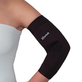 Linphelle PICC line Coverpicc Waterproof Long Waterproof Arm Catheter Cover Made of Neoprene, Water Protection in the Shower, Ideal for PICCs and Glucose Meters, Black, Size M