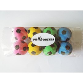 PETFAVORITES Foam Soccer Balls Cat Toys - Pack of 8