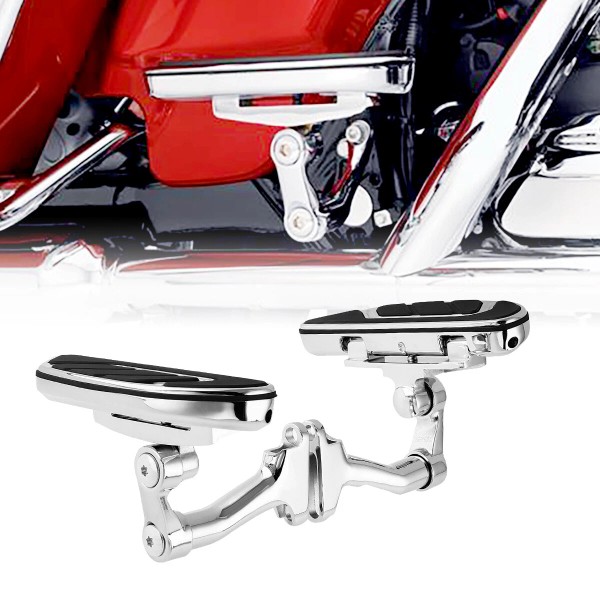 TCMT Rear Floorboard Footboard Bracket Set Fit For Harley CVO