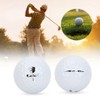 12 PCS/ Pack Dual Layer Tournament Golf Ball Training Practice