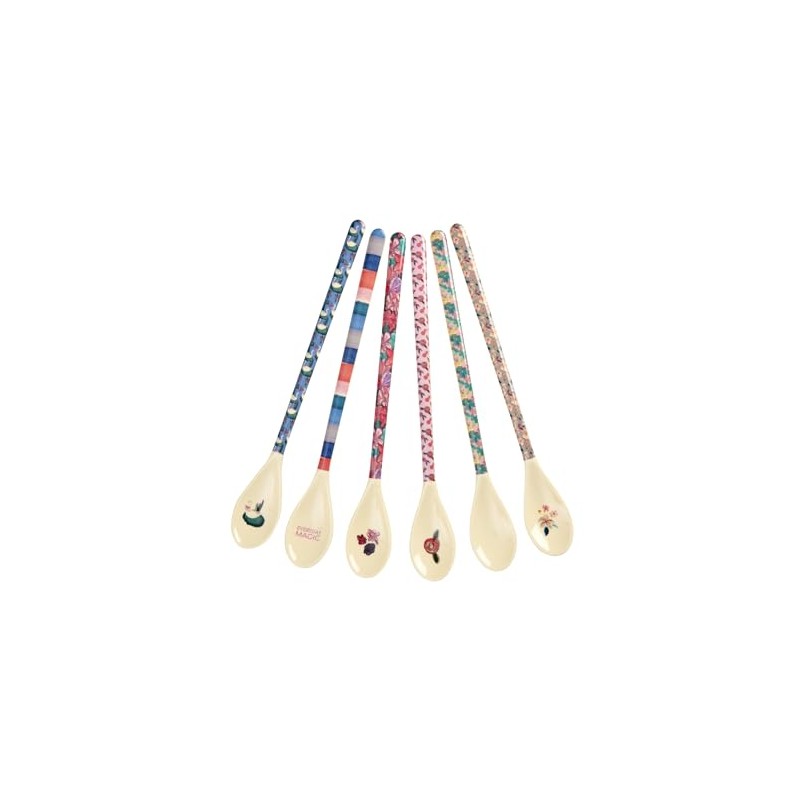 Rice Latte Melamine Spoon A New York Minute Prints Print